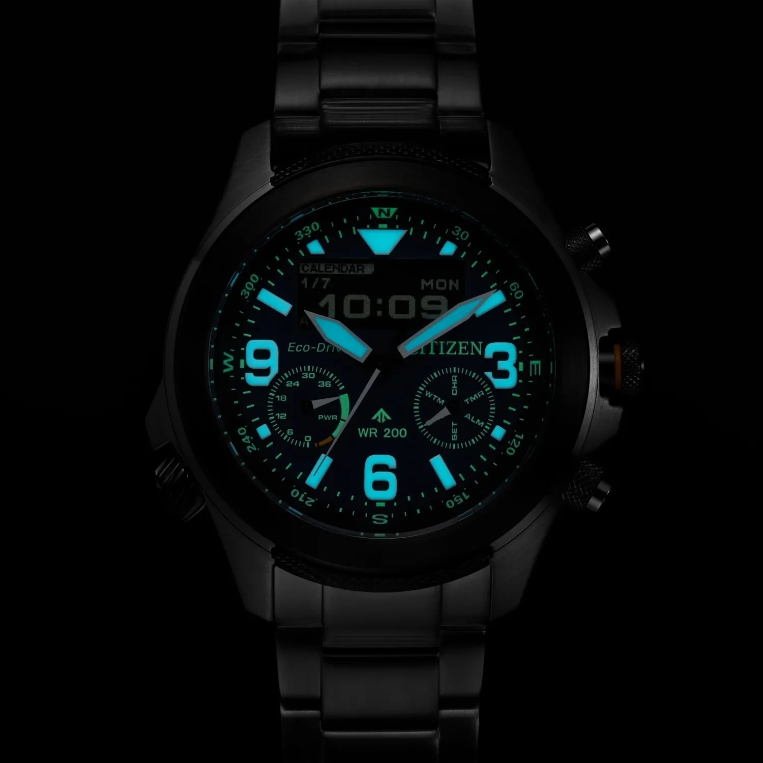 Citizen Promaster Eco-Drive Land JV1006-51L Ανδρικό Ρολόι - Image 4