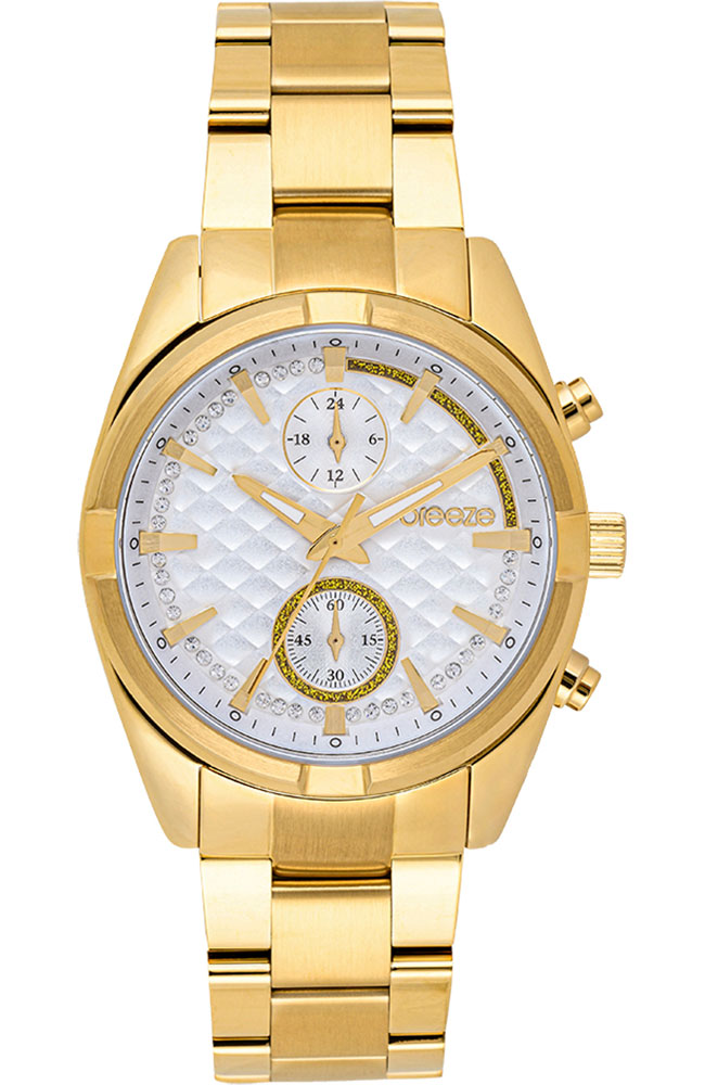 Breeze Starlight Gold Stainless Steel Bracelet 212501.1