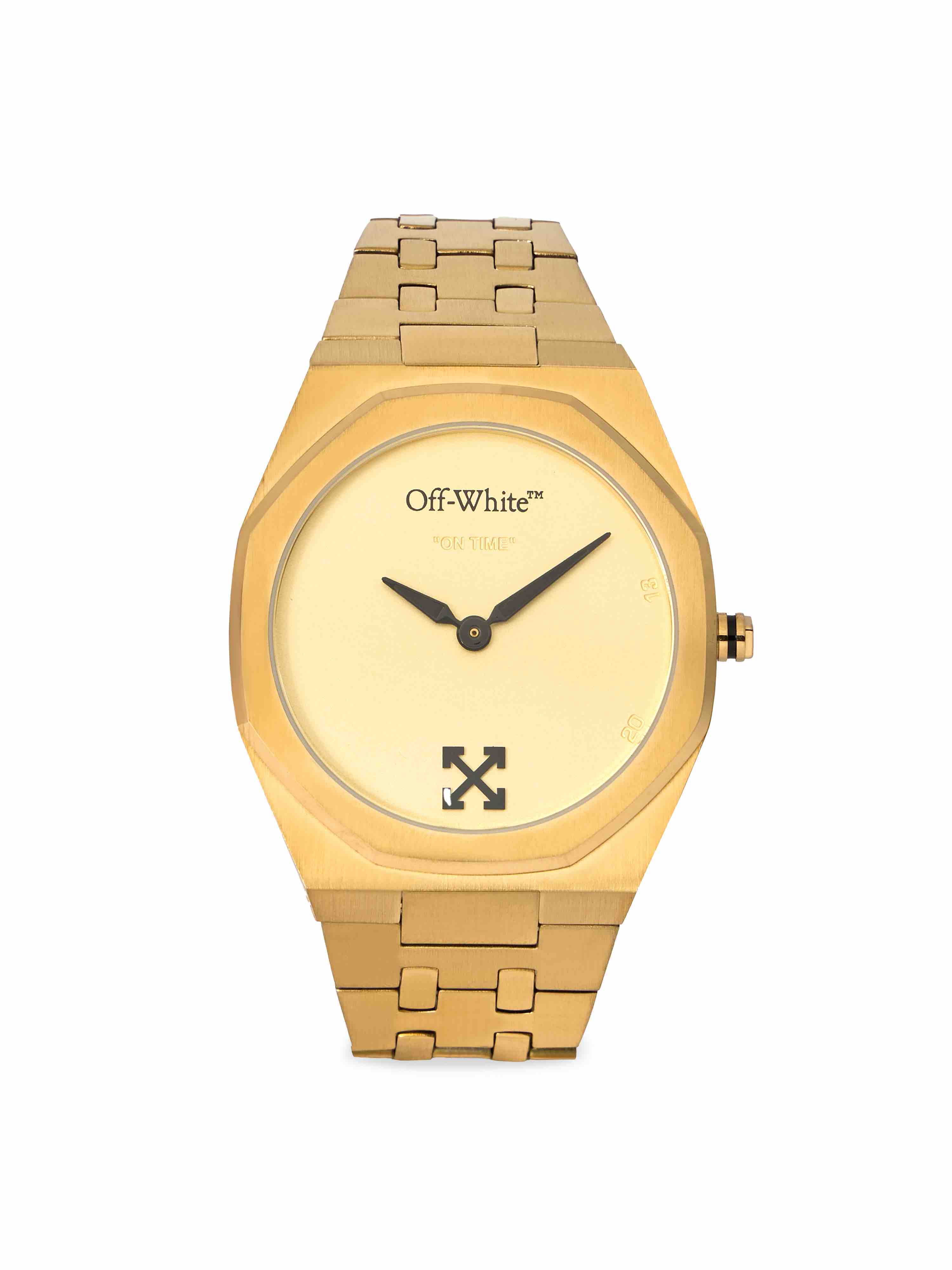 Off White™ ON TIME | Gold OW1G018M0035