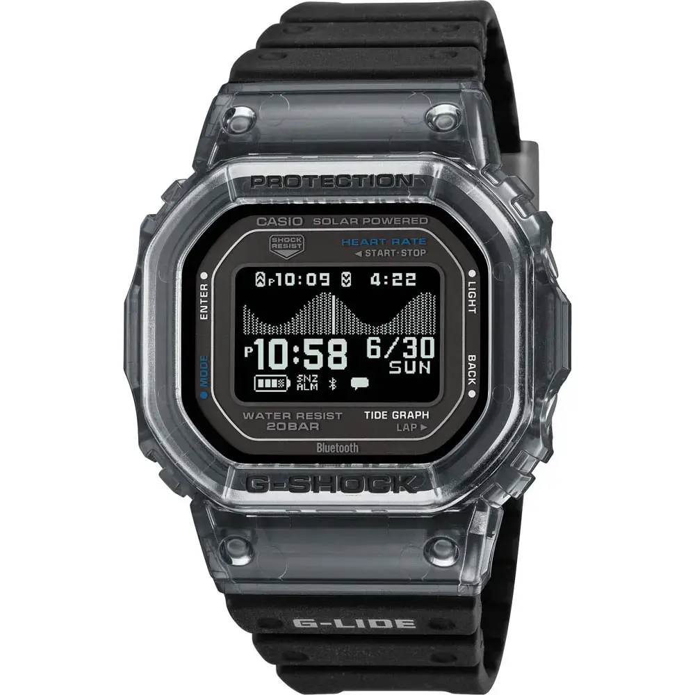Casio G-SHOCK G-LIDE Solar Bluetooth Smartwatch GBX-H5600-1ER