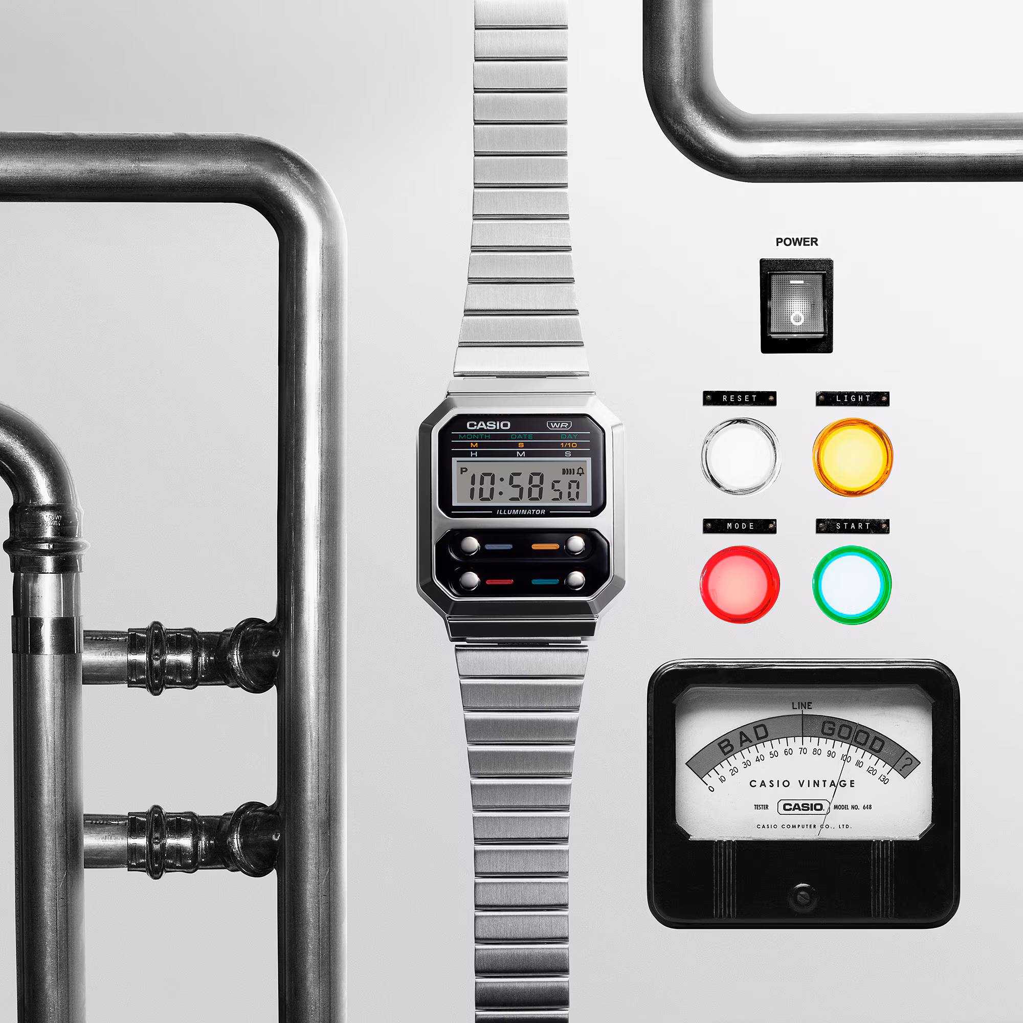 CASIO Vintage A-100WE-1AEF - Image 2