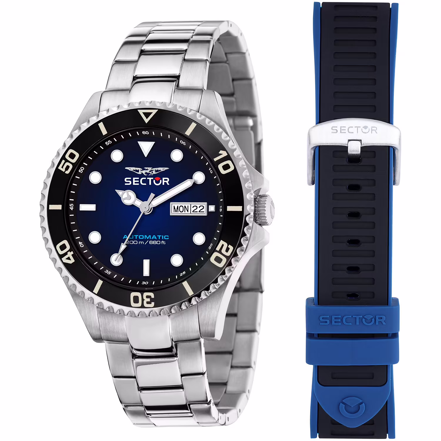 SECTOR 230 Automatic Silver R3221161003